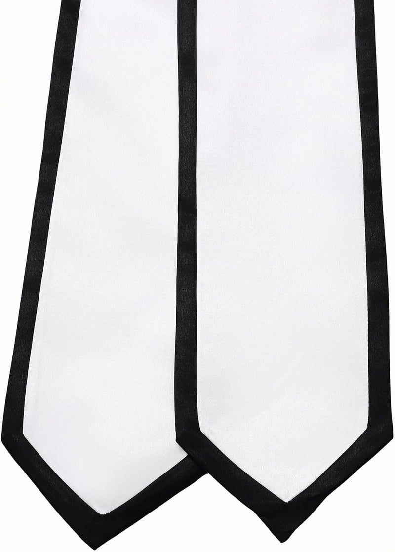 FtyFty Unisex Adult Graduation Honor Stole Classic End With Trim 72" Long - Image 2